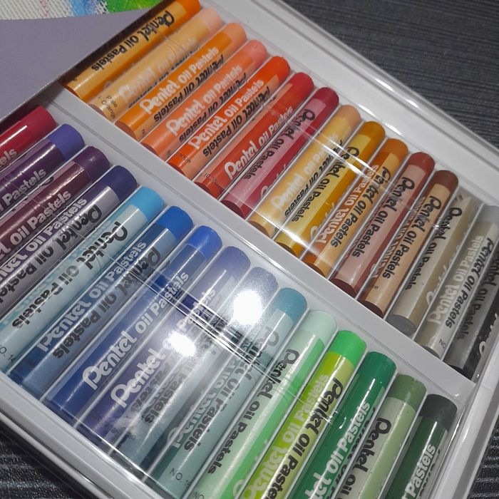 Pastele olejne Pentel 36 kolorów