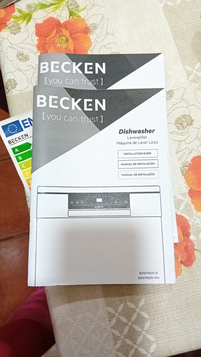 Maquina de lavar loiça BECKEN
