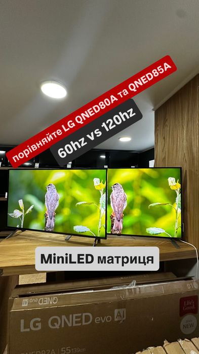 Телевізор 55" LG  55QNED86A 2025 UHD Smart TV 120Гц гар 12