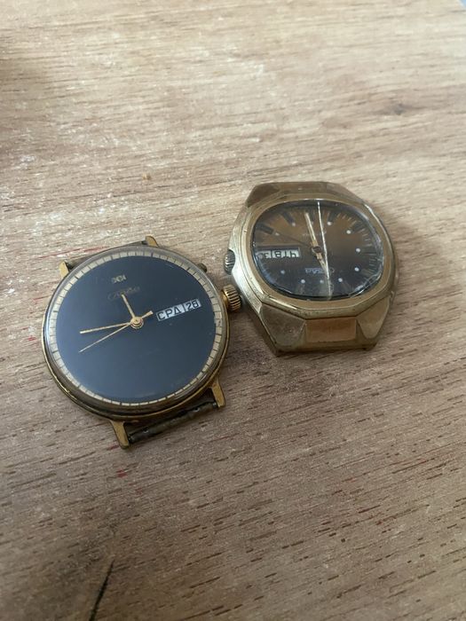 Часы АU позолота