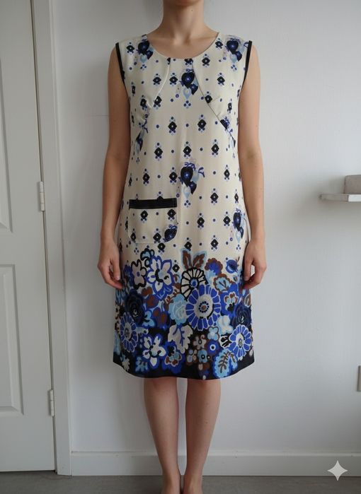 Vestido floral elegante - Tamanho M / L