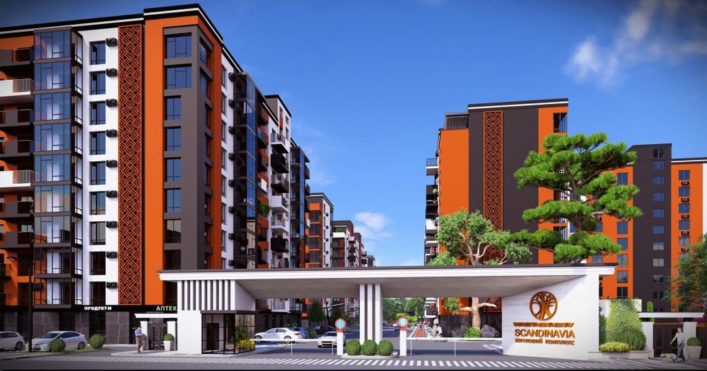 РОЗТЕРМІНУВАННЯ-Продаж 2 к квартири ЖК Скандинавія