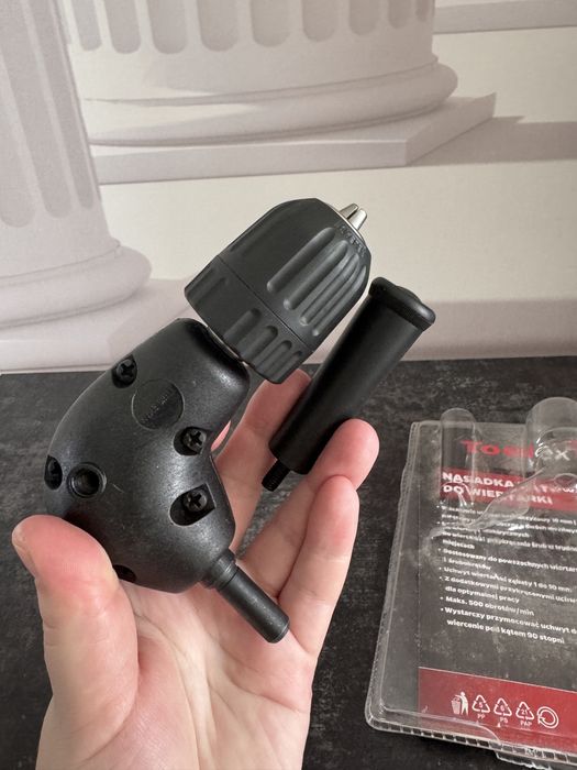 Кутовий адаптер редуктор для дриля або шуруповерта