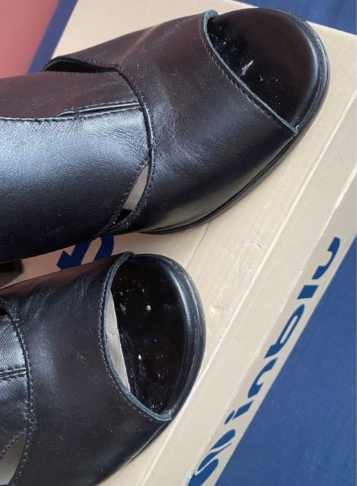 Buty na obcasie lasocki, czarne