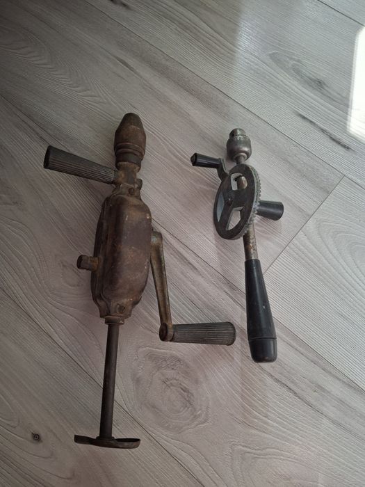 Wiertarki ręczne, stare, sprawne