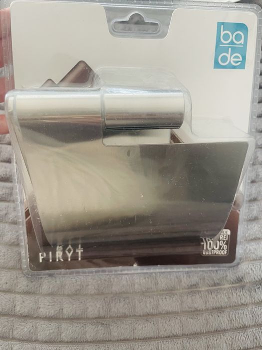 Pojemnik na papier, haczyki podwojne x2