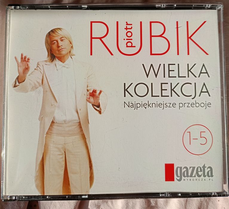 5 CD Piotr Rubik Wielka Kolekcja najpiękniejsze przeboje
