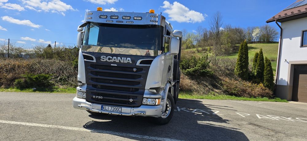 Scania V8-R730-Do drewna