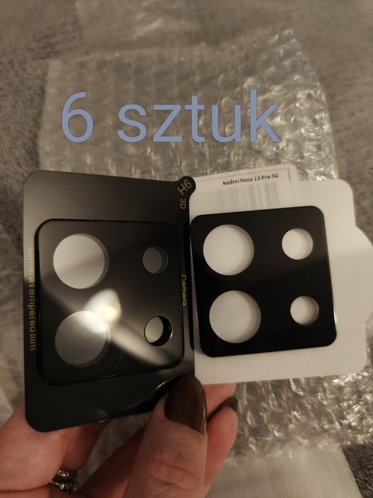Szkło hartowane ochronne na aparat redmi note 13 pro 5g