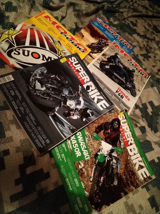 Продам журнали юний технік мобіла і мото