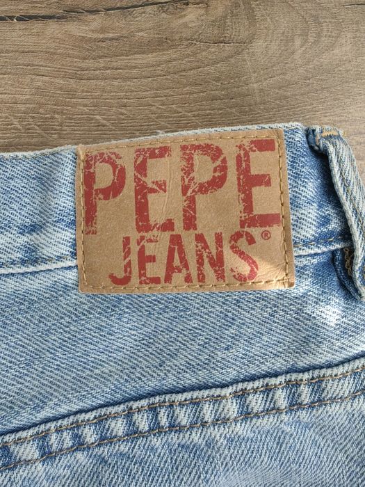 Damskie spodenki jeansowe, wysoki stan, Pepe Jeans