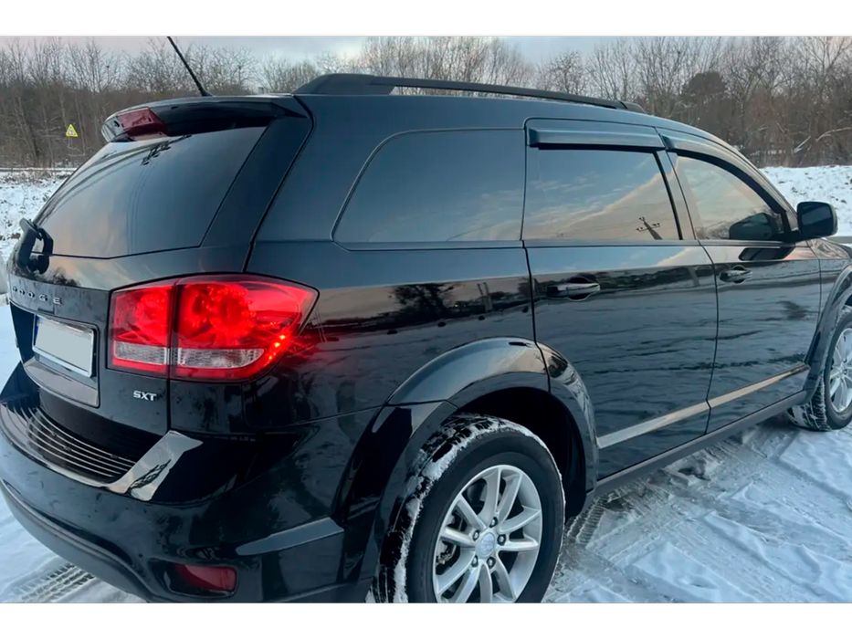Вітровики для Dodge Journey Полікарбонат HIC (4 шт)