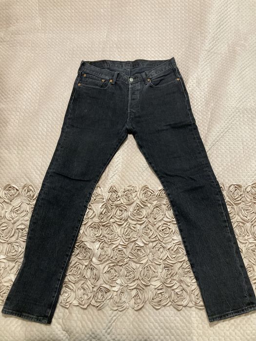 Levi’s 501 S Rozmiar 32 na 30 Kolor Czarny 100% Bawełna