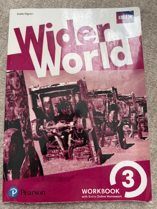 Підручники з англійської Wider World 3