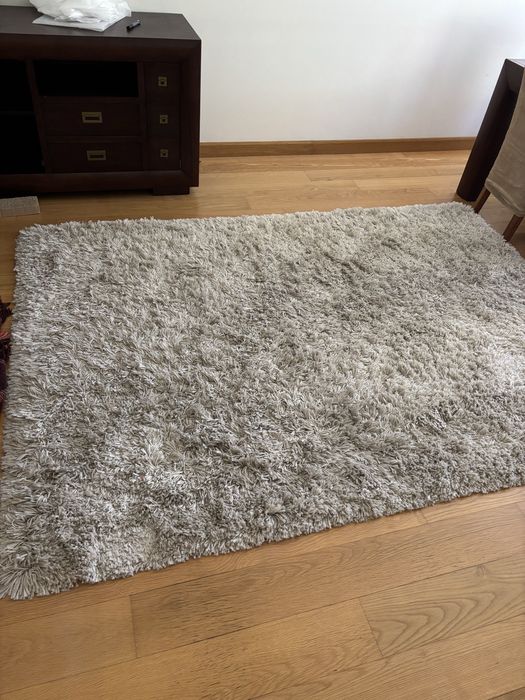 White Living Room Rug