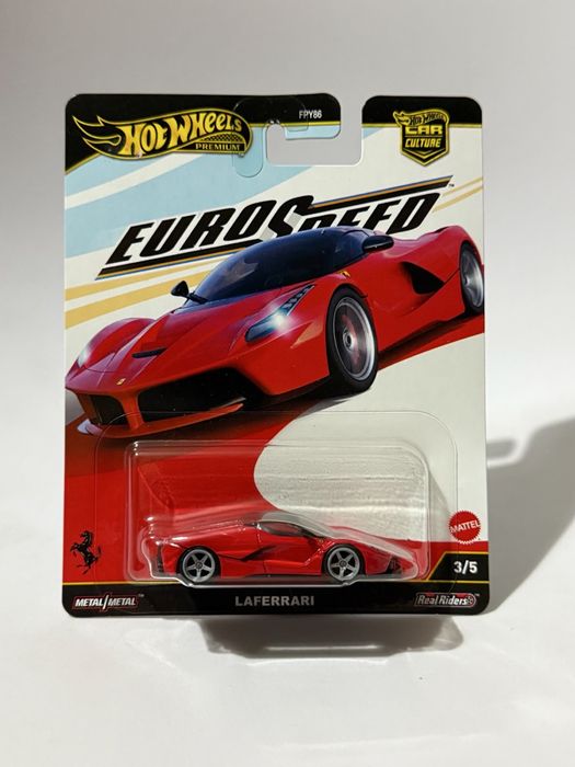 Miniatura Hot Wheels  LaFerrari Real Riders