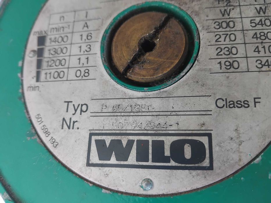 Pompa Wilo 380V Duża