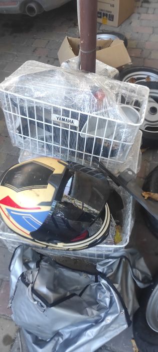 Оригинальная корзина корзинка для скутера Ямаха Гир багажник Yamaha ge