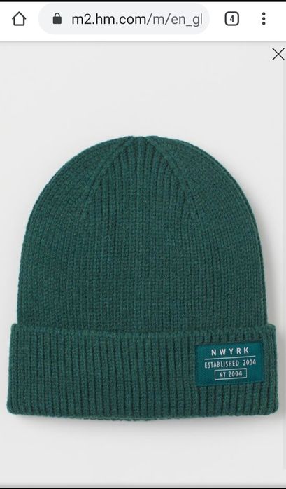 Шапка H&M тёплая