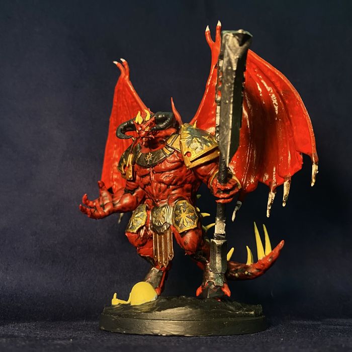 Демон Warhammer | ручний розпис | колекційна фігура