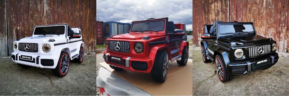 MERCEDES AMG G KLASA Offroad SUV Auto Akumulator Elektryczny RC DZIECI