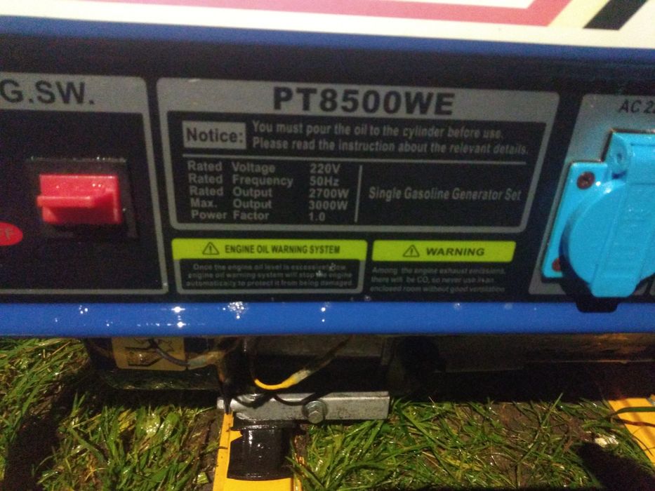Agregat prądotwórczy LPG