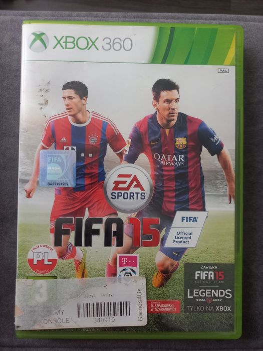 Fifa 15 PL na xbox 360