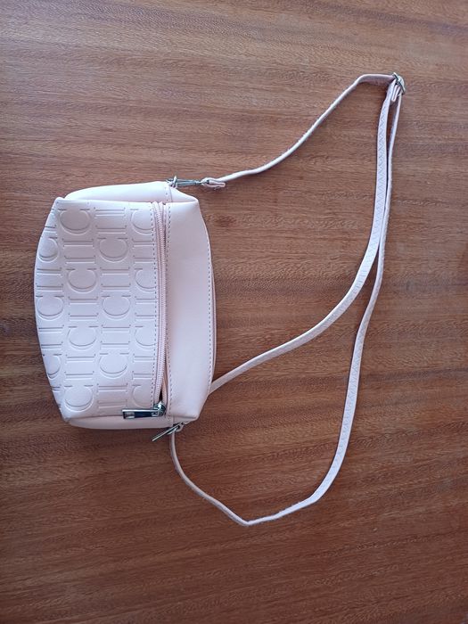 Bolsa rosa para menina, com 4 compartimentos