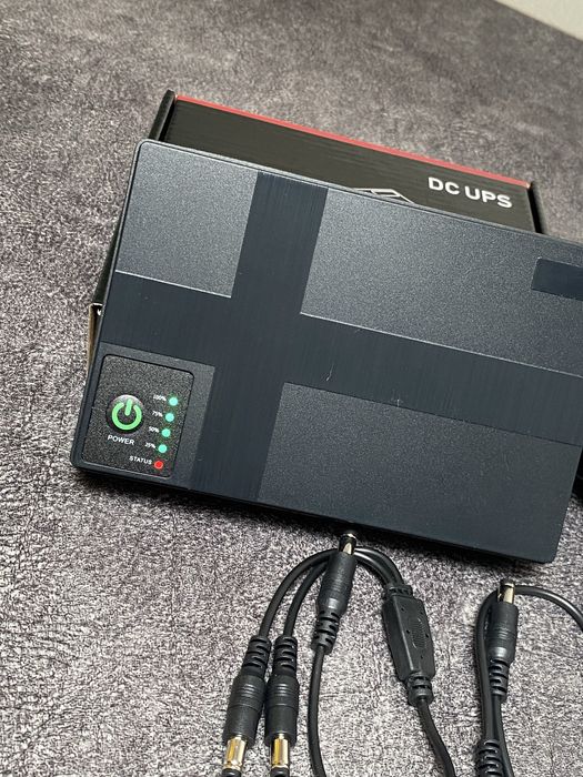 Дбж безперебійник для роутера mini ups DC 1018P 18W 10400mAh