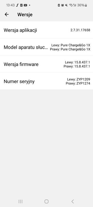 Aparaty słuchowe SIGNIA Pure charge&Go  1X