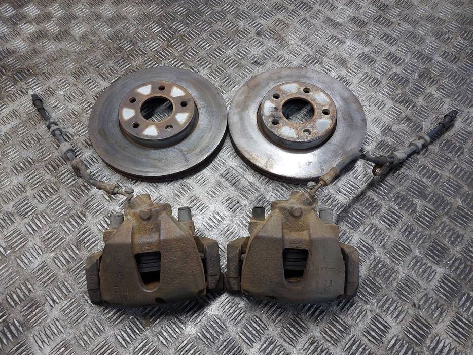 TARCZE HAMULCOWE PRZÓD + KLOCKI + ZACISKI FORD FOCUS MK3 1.6 TDCI