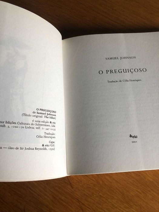 O preguiçoso     SAMUEL JACKSON