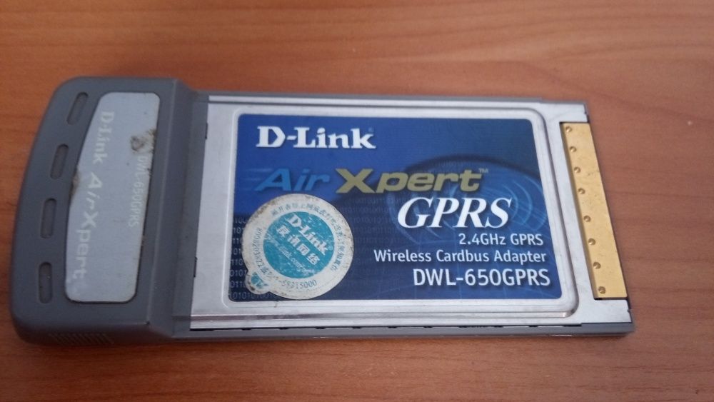 PCMCIA карта GPRS edge