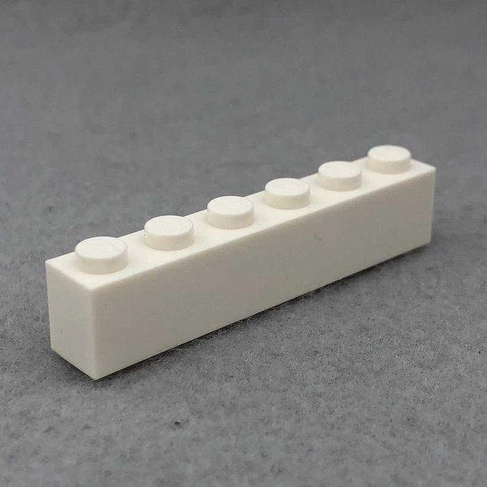 LEGO Belka Cegła Brick 1x6 biały 3009
