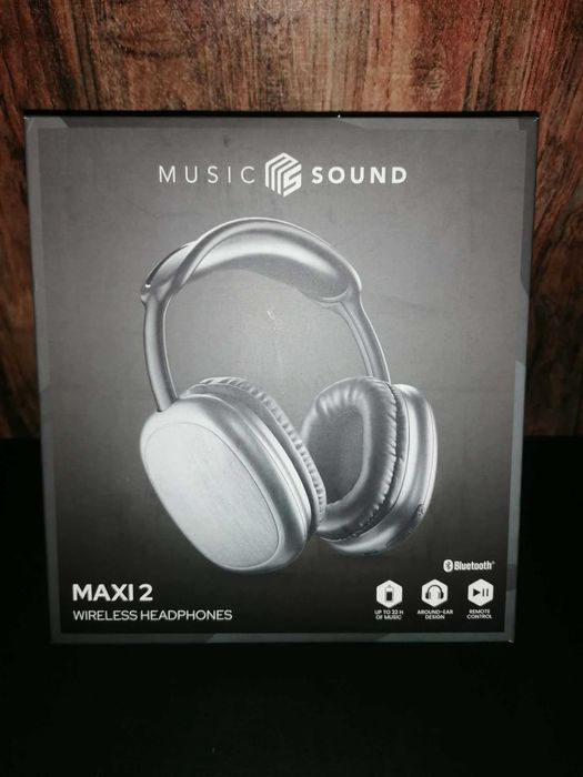 Słuchawki bezprzewodowe nauszne