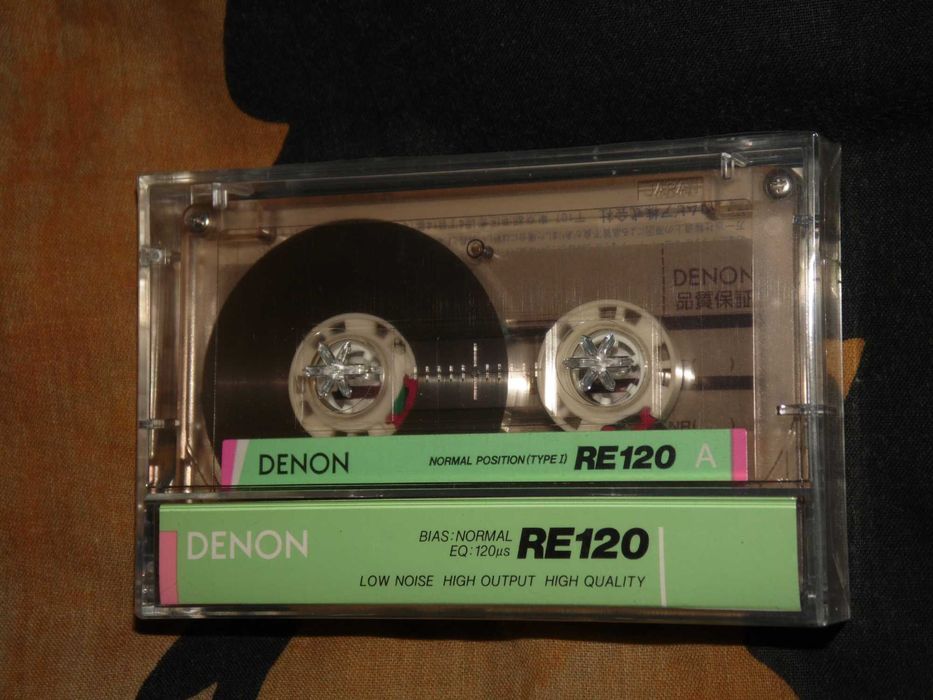 кассета Denon 120 минут  новая в упаковке