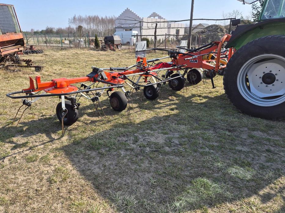 Fella TH 900 D Hydro 9m Przetrząsarka do siana Kuhn Krone