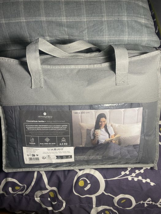 Manta pesada para o Inverno, Nova.