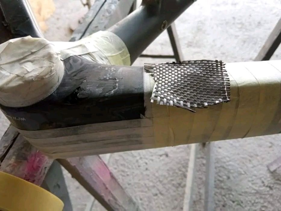 Reparação de quadros de carbono