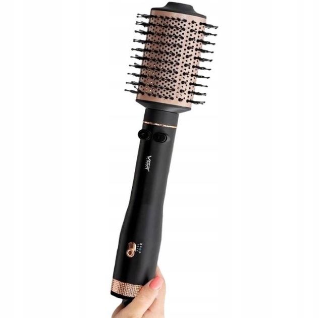 Фен-щітка для волосся VGR V-494 стайлер 2200 Вт Чорний