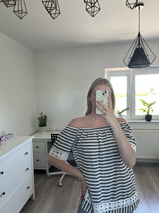 Damska bluzka w paski