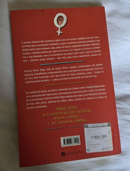 Livro Afinal as Mulheres Feministas até gostam de Homens