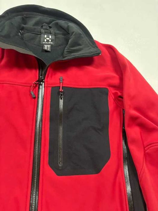 Kurtka Softshell Haglöfs Windstopper damska outdoor trekking rozmiar M