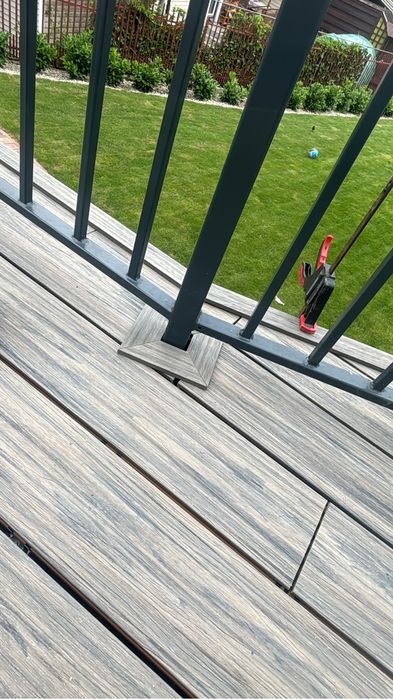 Tarasy z deski kopozytowej / drewninej