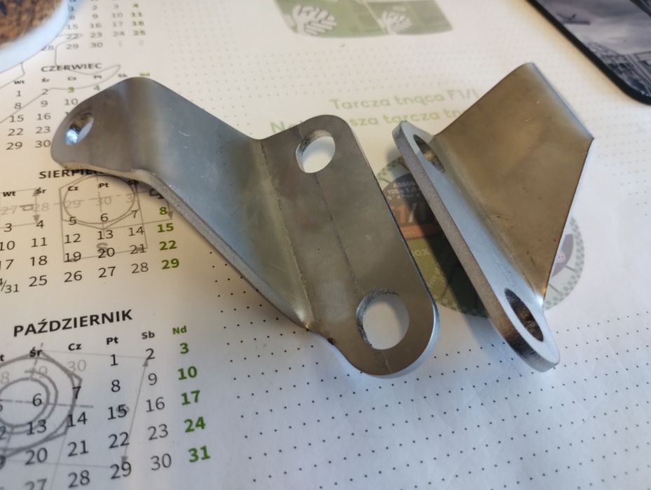 Uchwyty silnika pitbike Kayo ,MRF ,RC Big Wheels