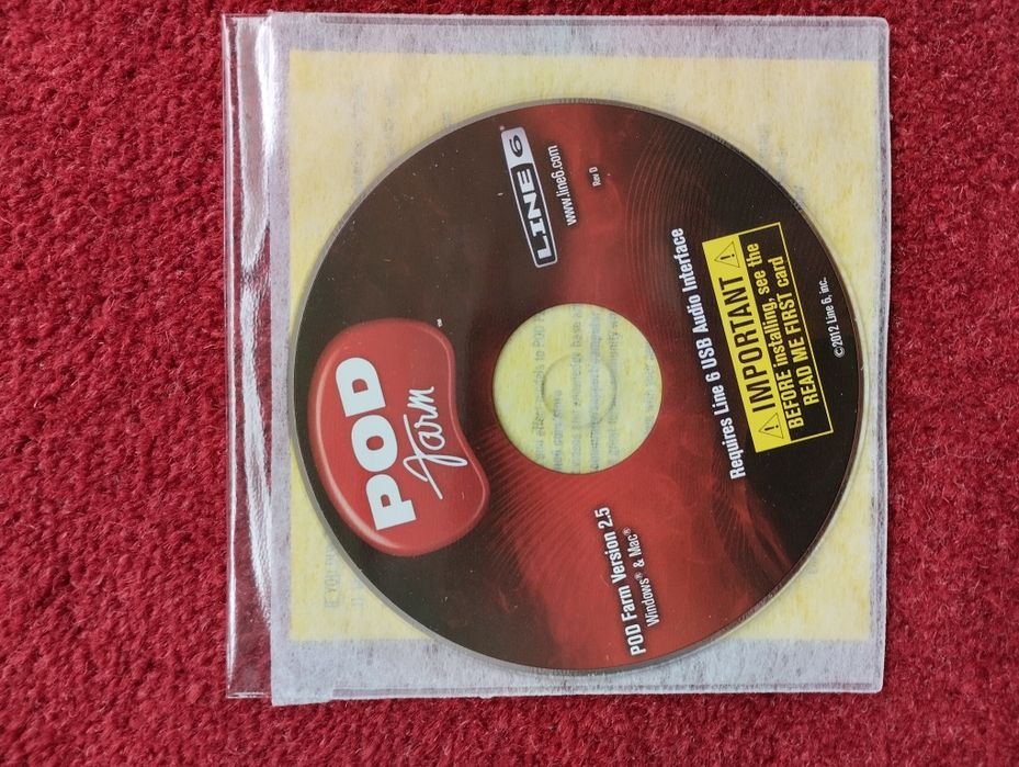 Interface USB Line 6 POD Studio UX1 (Novo)