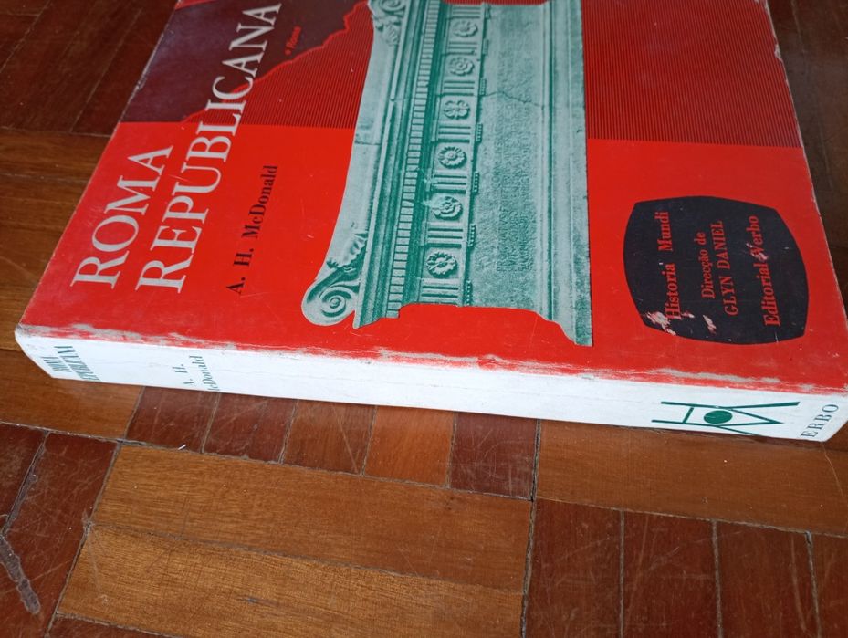 Roma Republicana, de A. H. McDonald	Verbo, 1971	como novo!