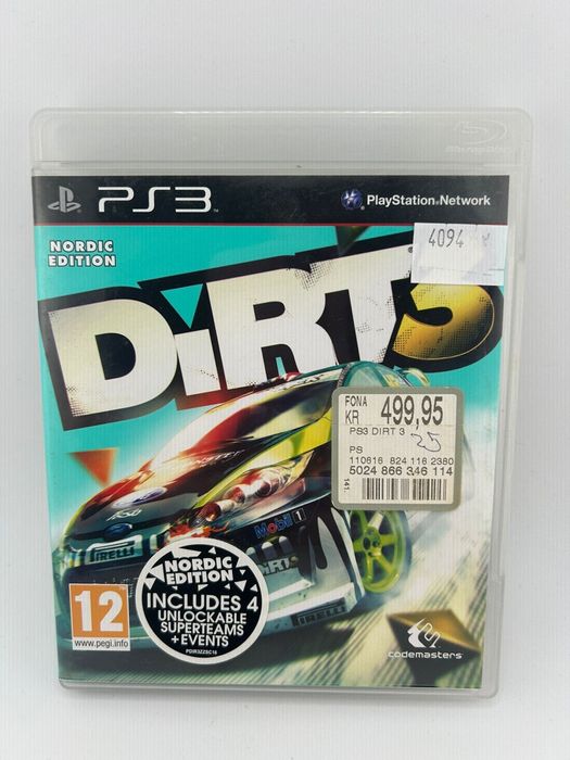Dirt 3 Ps3 nr 4094