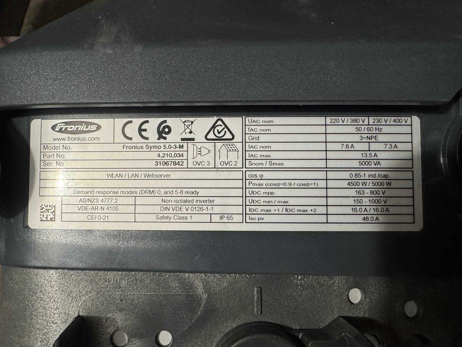Falownik Fronius Symo 5.0-3-M
