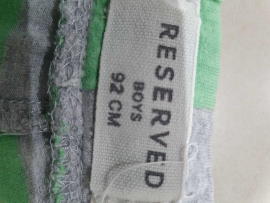 Reserved spodenki dla chłopca rozmiar 92